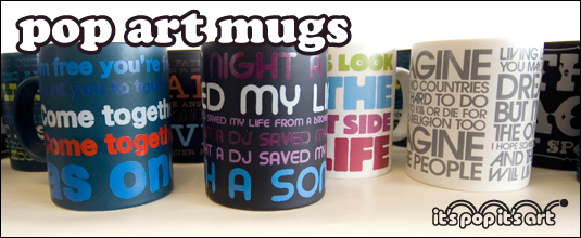 Pop Art Mugs