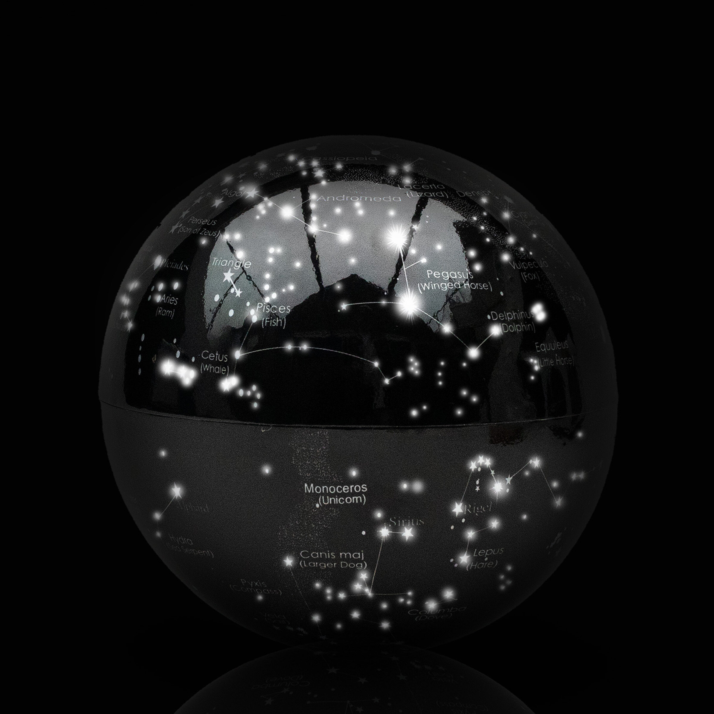 Illuminating Night Sky Globe