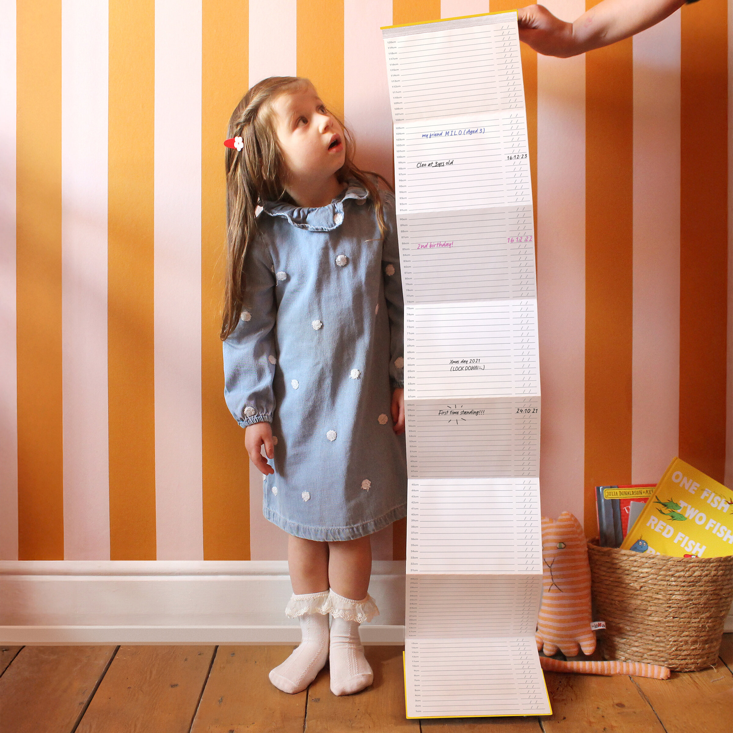 My Height Chart, Family, Book, Measure, Children