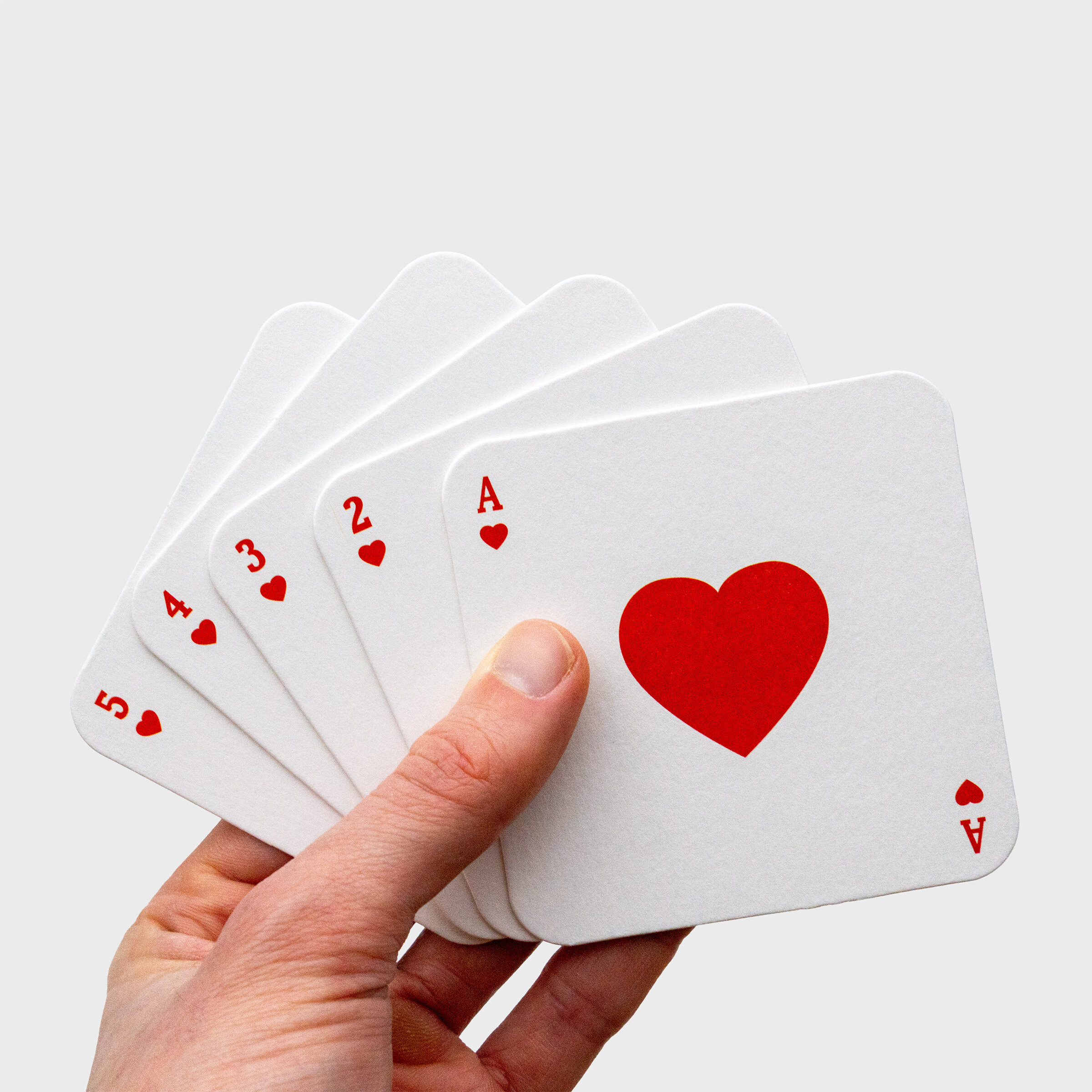 Playing Card Beer Mats