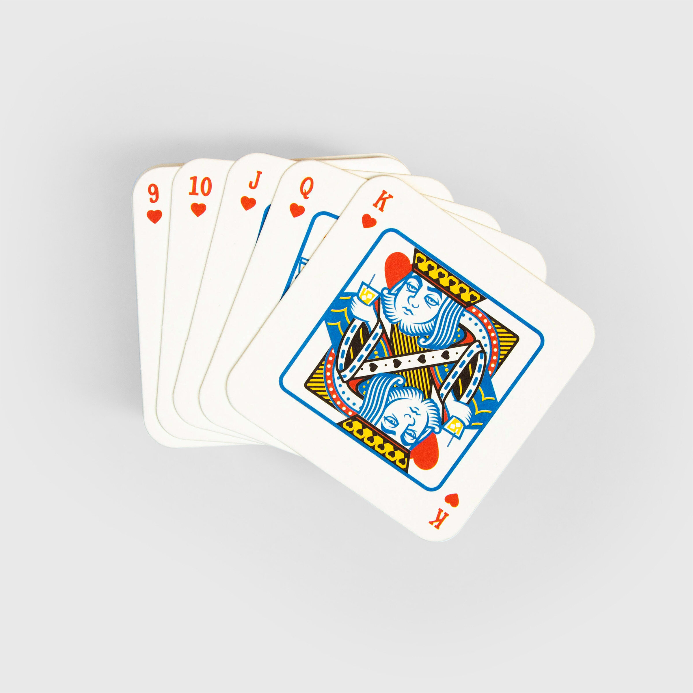 Playing Card Beer Mats