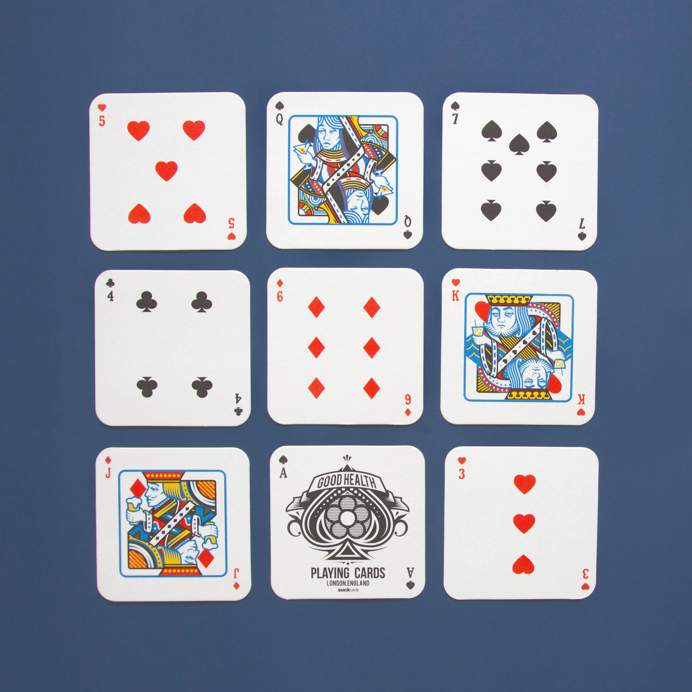 Playing Card Beer Mats