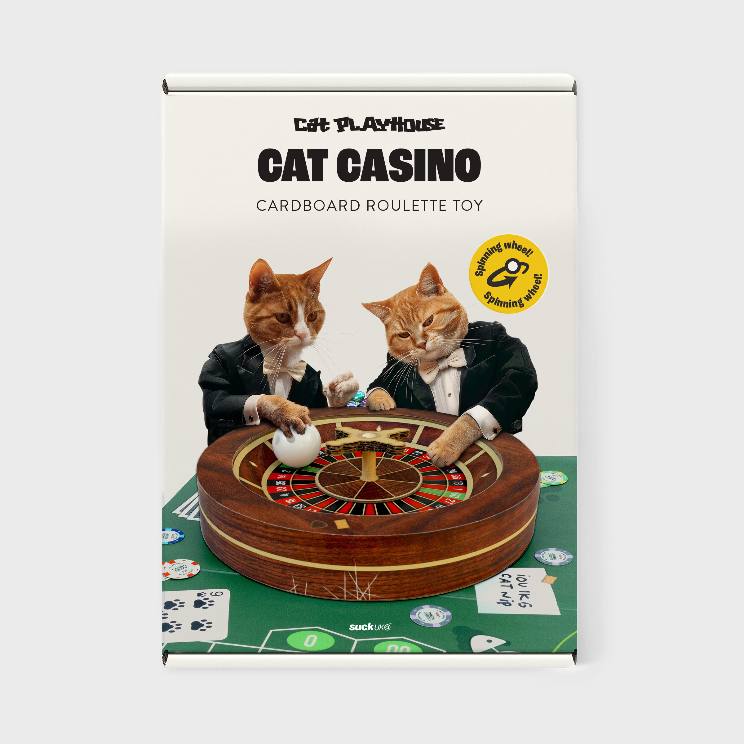 Casino Chips Mat Game Cards Cats Scratcher Wheel Roulette