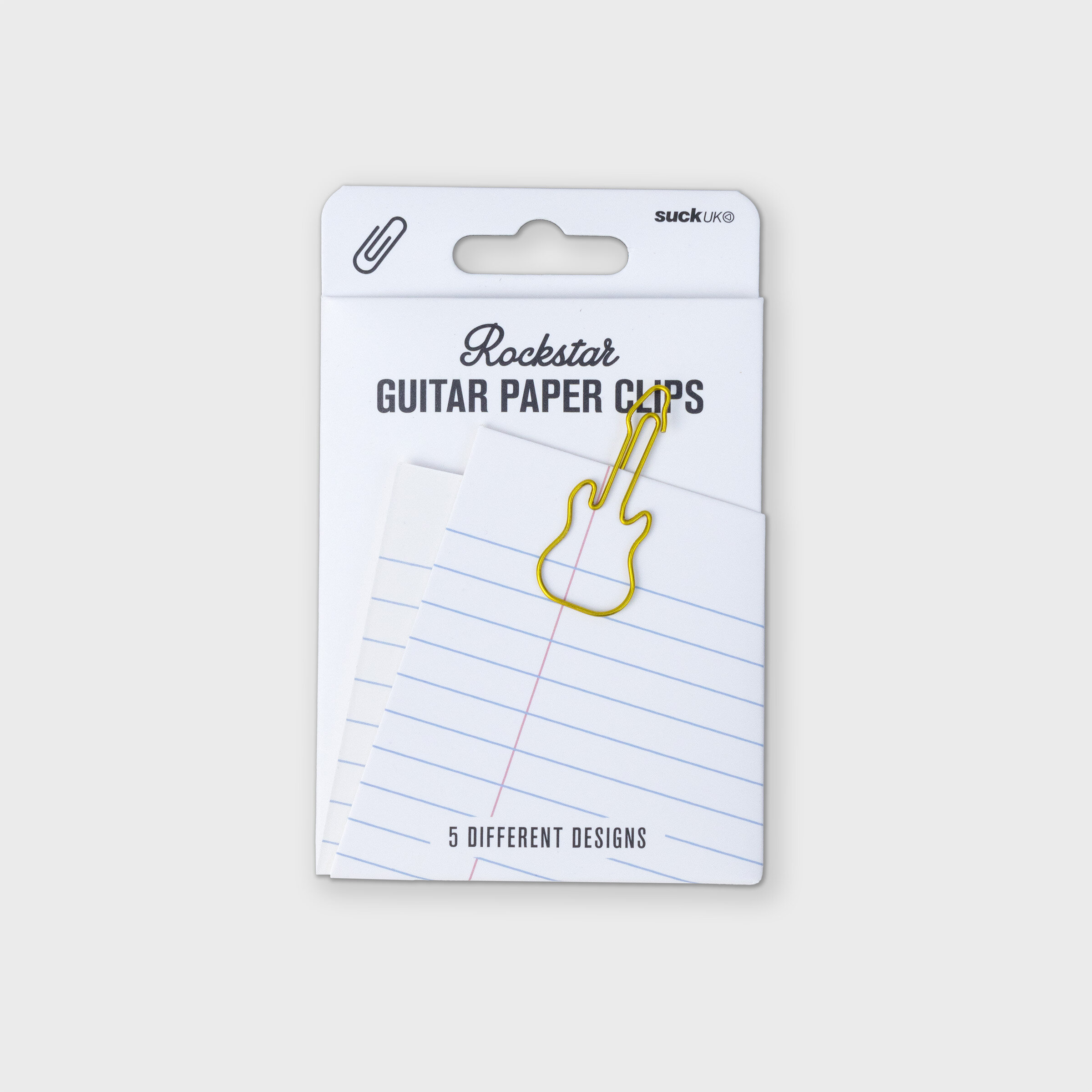 Rockstar, Paperclips, Gold, Guitar, Music, Rock, Jazz, Blues, Stationery