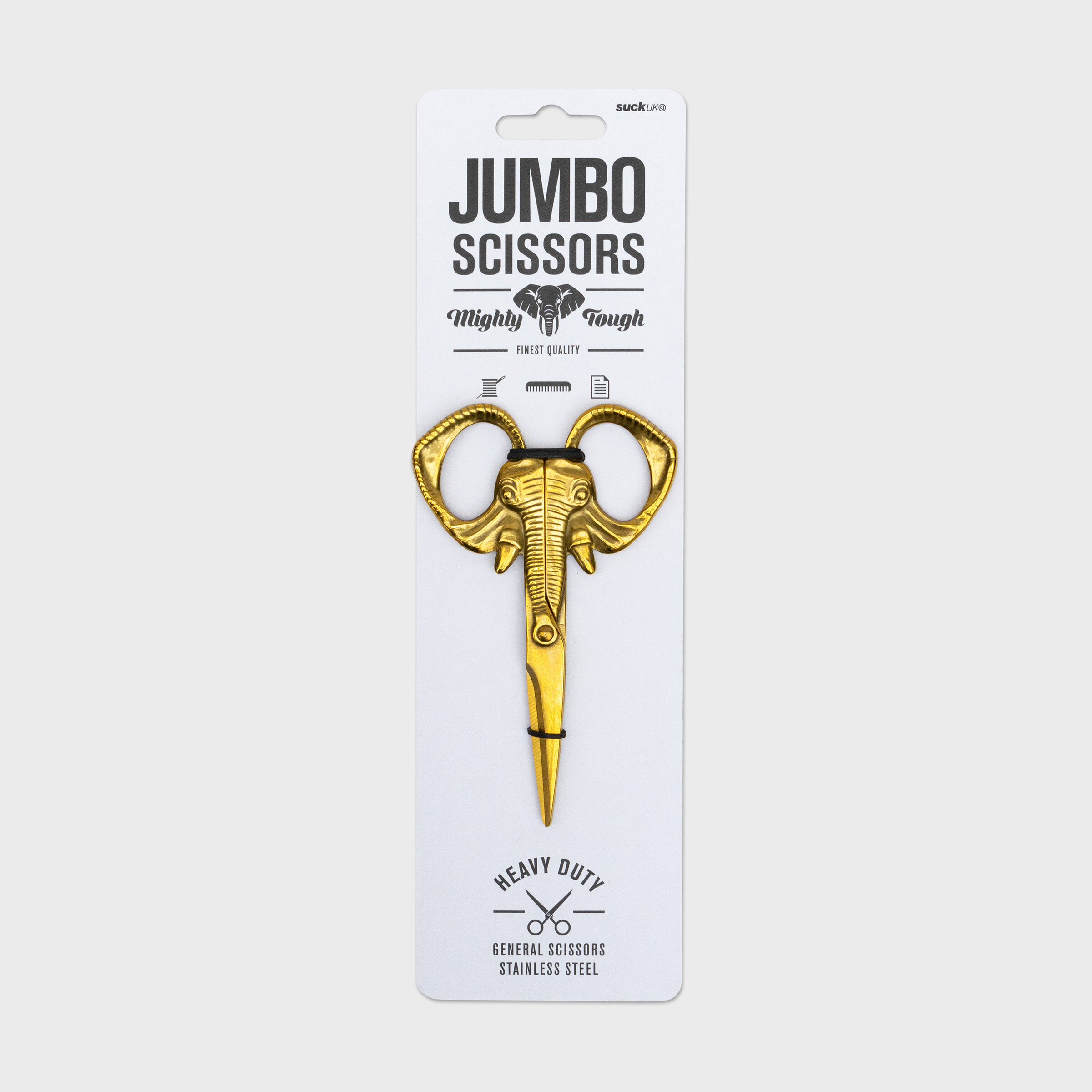 Jumbo Scissors, Elephant, Gold, Cut, Tusks, Trim, Stationery