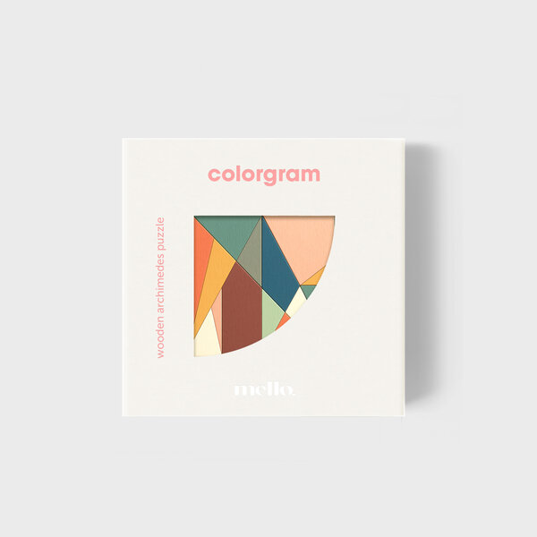 Colorgram | Mello colourful Archimedes puzzle. Colorgram | Mello colourful Archimedes puzzle.