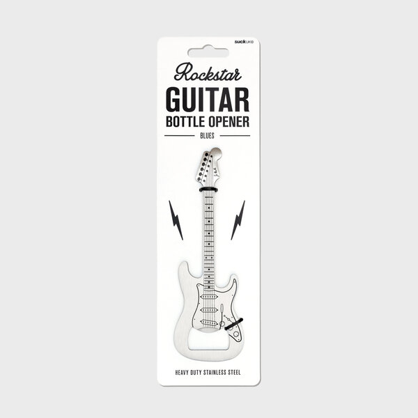 Guitar Bottle Opener | Rockstar Stainless Steel Bar Blade Guitar Bottle Opener | Rockstar Stainless Steel Bar Blade
