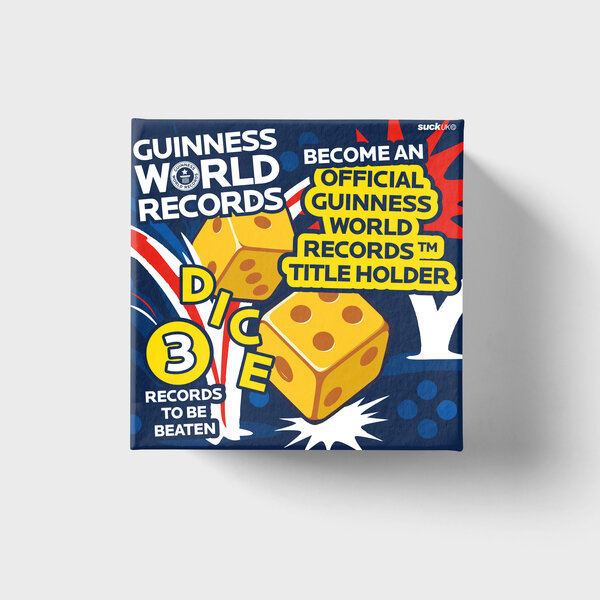 Dice Record Breaker Kit | Guinness Book of Records. Dice Record Breaker Kit | Guinness Book of Records.