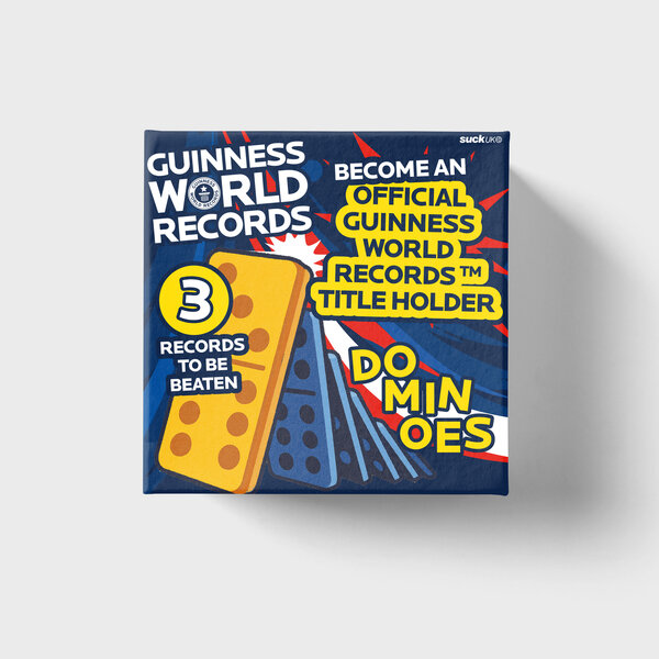 Dominoes Record Breaker Kit | Guinness Book of Records. Dominoes Record Breaker Kit | Guinness Book of Records.