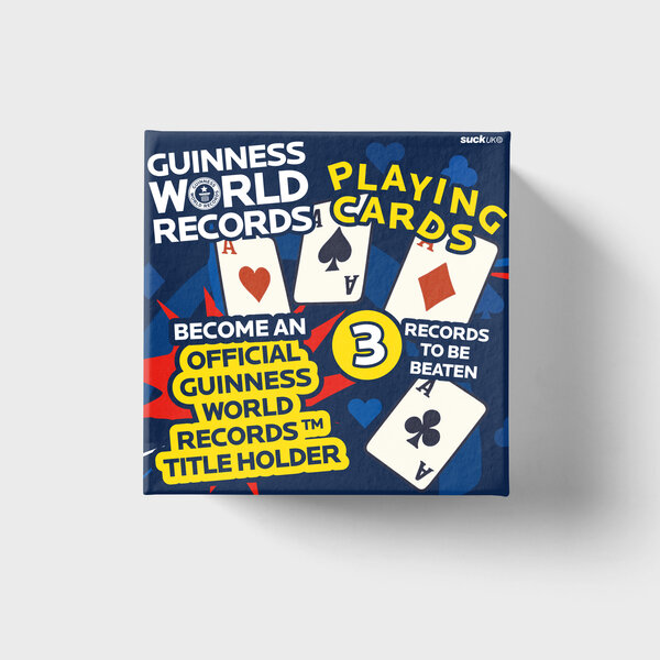 Playing Cards Record Breaker Kit | Guinness Book of Records. Playing Cards Record Breaker Kit | Guinness Book of Records.