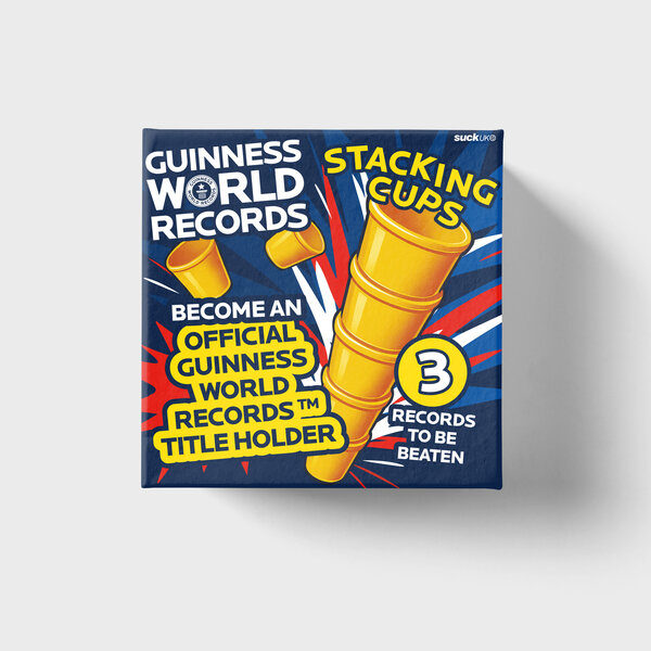 Stacking Cups Record Breaker Kit | Guinness Book of Records. Stacking Cups Record Breaker Kit | Guinness Book of Records.