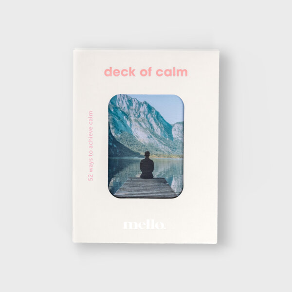 Deck of Calm | Mello Self-help deck of cards. Deck of Calm | Mello Self-help deck of cards.