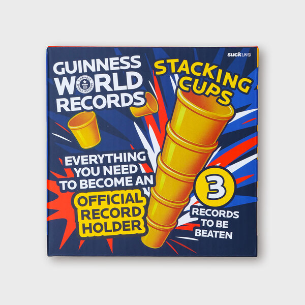 Stacking Cups Record Breaker Kit | Guinness Book of Records. Stacking Cups Record Breaker Kit | Guinness Book of Records.