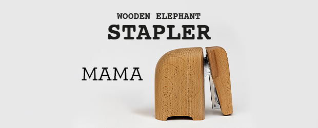 Large Wooden Elephant Stapler Large Wooden Elephant Stapler