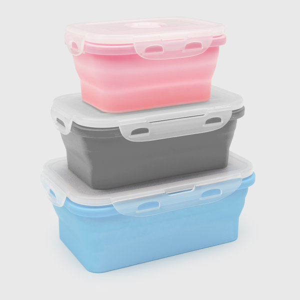 Collapsible Lunch Box : Carry-everywhere lunchboxes