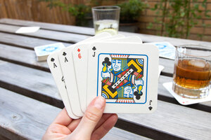 Playing Card Beer Mats