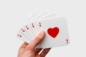 Playing Card Beer Mats