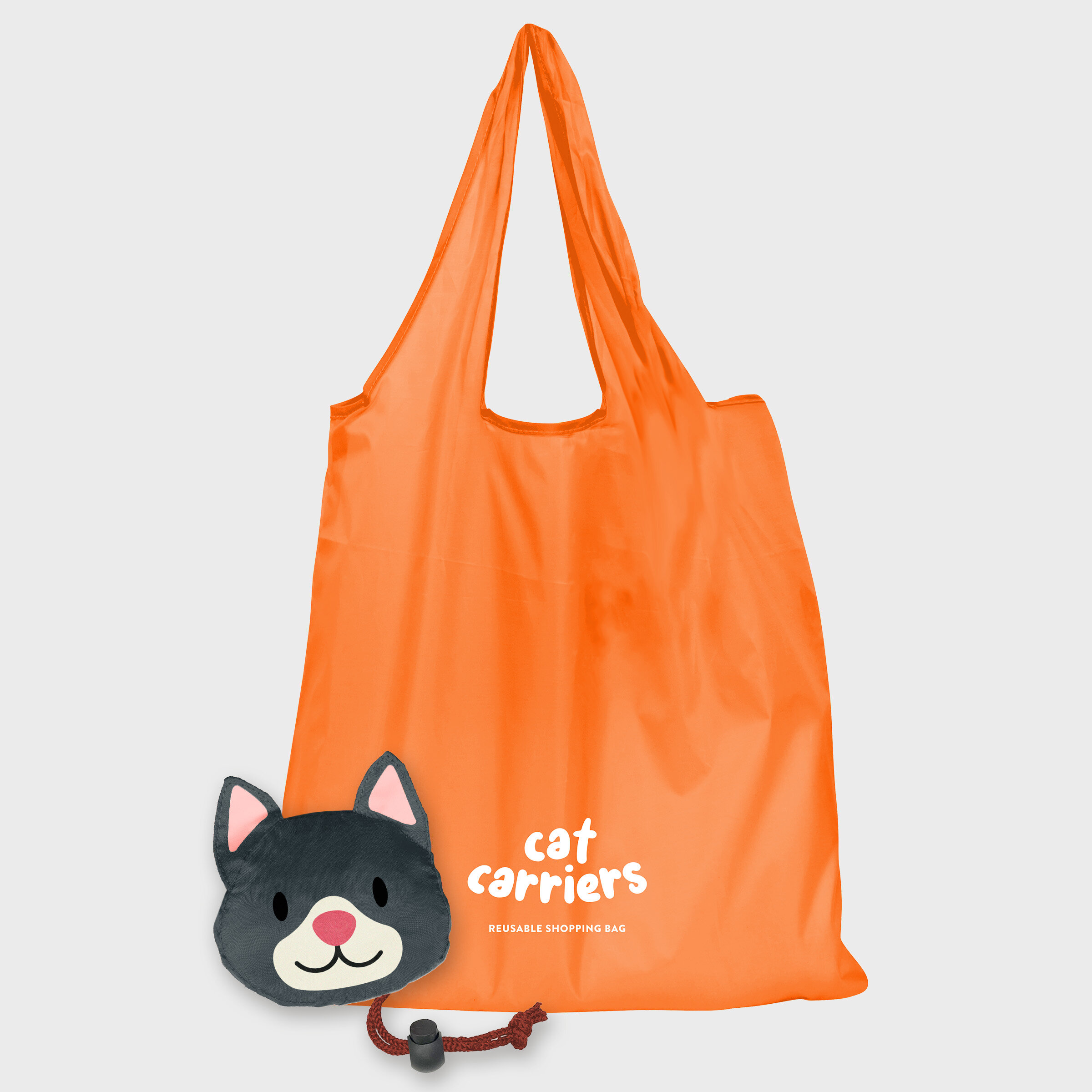 Cat reusable shopping online bag